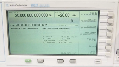 Генератор сигналов Agilent E8257D с опцией 550
